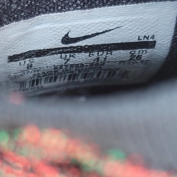 Nike LeBron XV 15 BHM Limited Multicolor Shoes Sneakers - Picture 7 of 10